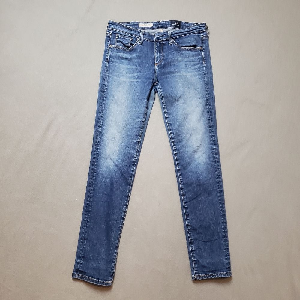 AG The Stevie Ankle Slim Straight Ankle Jeans Sz 26R
